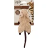 All For Paws Jumbo Crinkle Catnip Rodent - Kattenspeelgoed - 19x9x7 cm Assorti