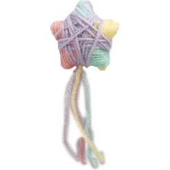 All For Paws Knotty Habit  Yarn Star - Kattenspeelgoed - 13x6x3 cm Violet
