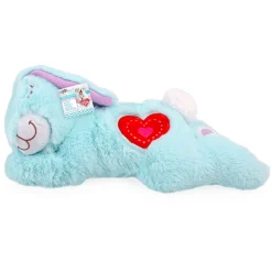 All For Paws Little Buddy Heart Beat Warm Bunny - Hondenspeelgoed - 40x21x18 cm Blauw