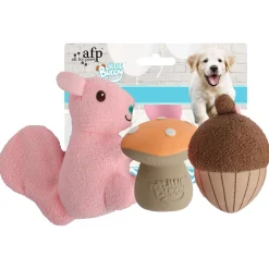 All For Paws Little Buddy Forest - Hondenspeelgoed - Pink Bruin