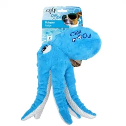 All For Paws Octopus - Hondenspeelgoed - 20 cm Blauw