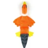 All For Paws Outdoor Ballistic Fazant - Hondenspeelgoed - 49 cm Oranje