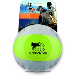 All For Paws Outdoor Durafoam Mini Bal - Hondenspeelgoed - Ø10 cm Geel