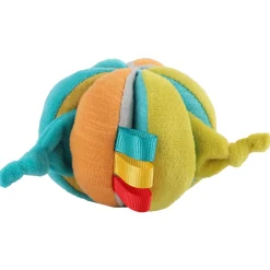 All For Paws Puppy Speelgoed Naughty Bal - Hondenspeelgoed - Geel