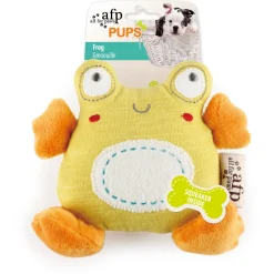 All For Paws Pups Frog - Hondenspeelgoed - 11.5x11x4.5 cm