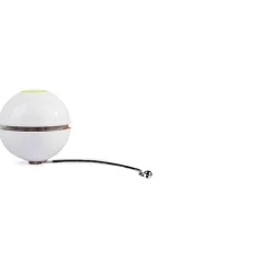 All For Paws Rolling Laser Ball Cat Toy - Kattenspeelgoed - 6.5x6.5x6.5 cm Wit