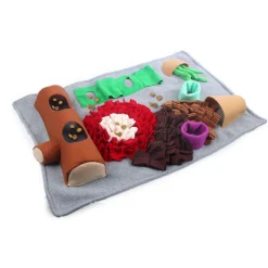 All For Paws Snuffelmat Met Speeltje - Hondenspeelgoed - 76x52x10 cm Multi-Color