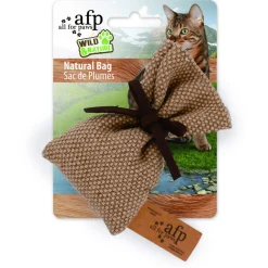 All For Paws Speeltje Nature Zakje - Kattenspeelgoed - 15x6.5x2.6 cm Assorti