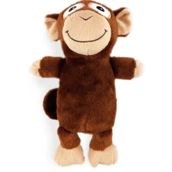 All For Paws Ultrasonic Aap Hypno - Hondenspeelgoed - 23x17x8 cm Bruin