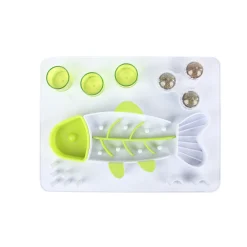 All For Paws Voerspel - Kattenspeelgoed - Wit Groen