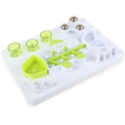 All For Paws Voerspel - Kattenspeelgoed - Wit Groen