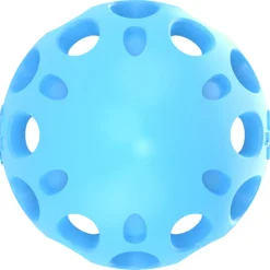 All For Paws Wiggle Holey Roller S - Hondenspeelgoed - Ø5.5x9 cm Blauw