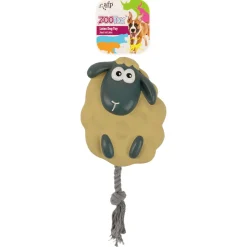 All For Paws Zootex Toss A Sheep - Hondenspeelgoed - 10x4.5x12.5 cm Groen