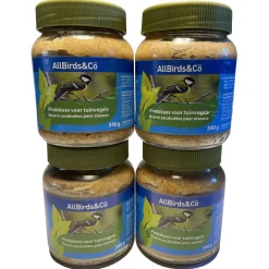 Allbirds&Co Vogelpindakaas - Tuinvogelvoer - 340 g