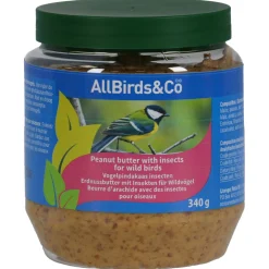 Allbirds&Co Vogelpindakaas Insecten - Tuinvogelvoer - 340 g