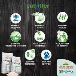 Almo Nature Catlitter - Kattenbakvulling - 4.54 kg