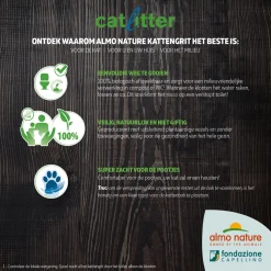 Almo Nature Catlitter - Kattenbakvulling - 4.54 kg