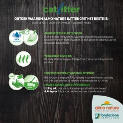 Almo Nature Catlitter - Kattenbakvulling - 4.54 kg