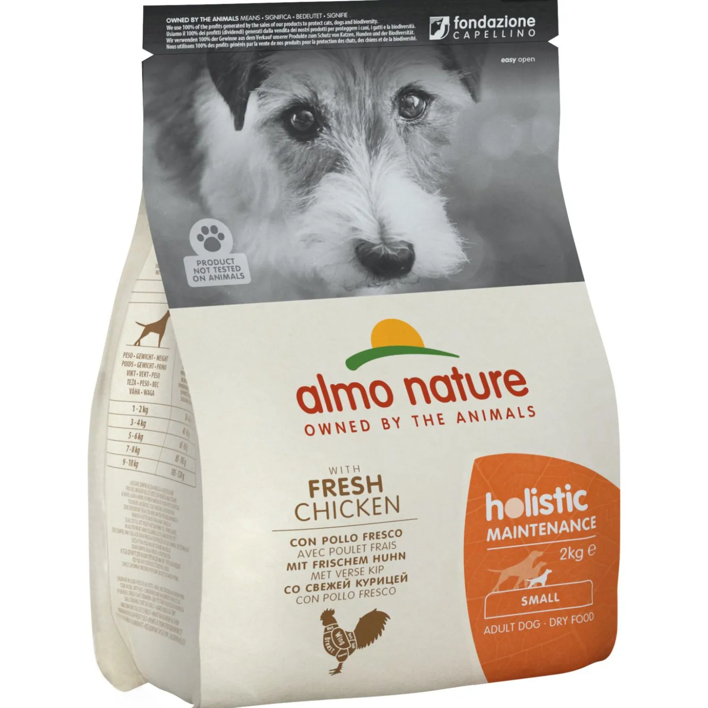 Almo Nature Holistic Maintenance Adult Dog Small - Hondenvoer - Kip 2 kg