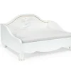 Anaiza Design Hondensofa Lulu Met 22 Karaats Bladgoud - Hondenbank - 50.5x63x35 cm Wit Goud