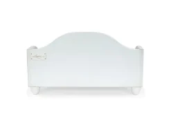 Anaiza Design Hondensofa Lulu Met 22 Karaats Bladgoud - Hondenbank - 50.5x63x35 cm Wit Goud