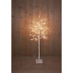 Anna's Collection Led Berkenboom - Kerstverlichting - 160 cm Warm Wit 140 Lampjes
