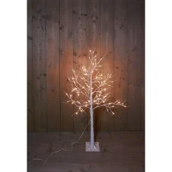 Anna's Collection Led Berkenboom - Kerstverlichting - 130 cm Warm Wit 120 led