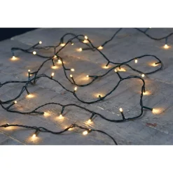 Anna's Collection Led Verlichting Met Trafo - Kerstverlichting - 8 cm Warm Wit 80 Led