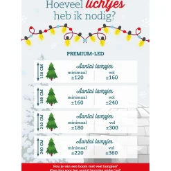 Anna's Collection Led Verlichting Met Trafo - Kerstverlichting - 18 m Classic Warm 180 Led