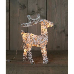 Anna's Collection Lichtfiguur Hert - Kerstverlichting - 37 cm Warm Wit 10