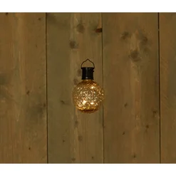 Anna's Collection Solarlamp Kristal 4 Lamps - Verlichting - 7.5x11 cm Warm Wit