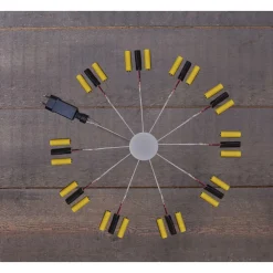 Anna's Collection Trafo 4.5v Voor 10 X 3 Aa Bat. - Verlichting - Zwart per stuk 4m Aanloopsnoer