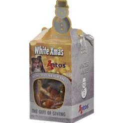 Antos Christmas Snack Box - Hondensnacks - Kip Rund Varken 13 cm 375 g