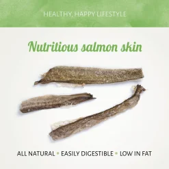 Antos Fish D'Light Salmon Skin - Hondensnacks - Zalm 100 g