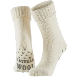Apollo Dames Huissok Wol Anti-Slip - Sokken - Assorti Light Ass. 35/38-39/42