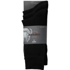 Apollo Sokken Wol/Terry 3-Pack Zwart - Sokken