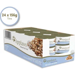 Applaws Cat Blik - Kattenvoer - Tonijnfilet Kaas 156 g