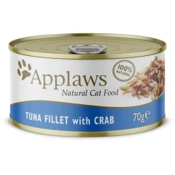 Applaws Cat Blik Tuna & Crab - Kattenvoer - 70 g