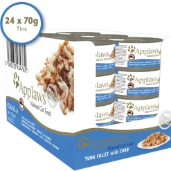 Applaws Cat Blik Tuna & Crab - Kattenvoer - 70 g