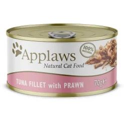 Applaws Cat Blik Tuna Fillet & Prawn - Kattenvoer - 70 g