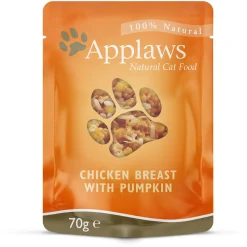 Applaws Cat Pouch Quick Serve Selection - Kattenvoer - Kip Pompoen 70 g