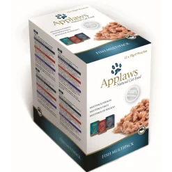 Applaws Cat Pouch Quick Serve Selection - Kattenvoer - Vis 12x70 g