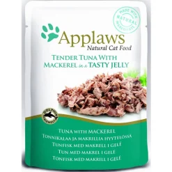 Applaws Cat Quick Serve Jelly Tuna & Mackerel - Kattenvoer - 70 g