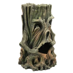 Aqua Della Boom Met Gezicht 1 - Aquarium - Ornament - 14x12.5x19 cm