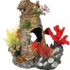 Aqua Della Gezonken Artefact - Aquarium - Ornament - 16.5x12.5x17.8 cm