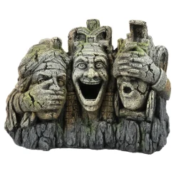 Aqua Della Horen. Zien En Zwijgen Rots - Aquarium - Ornament - 21.5x12.3x16 cm