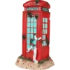 Aqua Della Telefooncel Ornament - Aquarium - Ornament - 9.5x9.5x17.5 cm Rood