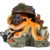 Aqua Della Verdwaalde Octopus - Aquarium - Ornament - 15.5x12.5x11 cm
