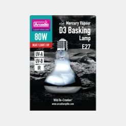 Arcadia 2nd Generation Mini D3 Uv Basking Lamp - Verwarming - 80 Watt