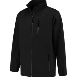 Ardy's Heren Softshell Jas Zwart - Outdoorjas
